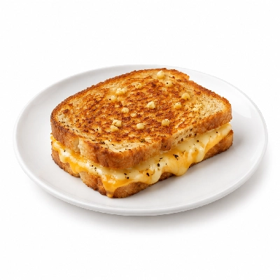 Cheeburger Cheeburger Sandwiches Grilled Cheese with Chopped Garlic