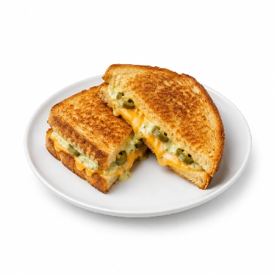 Cheeburger Cheeburger Sandwiches Grilled Cheese with Creamy Jalapeno Sauce