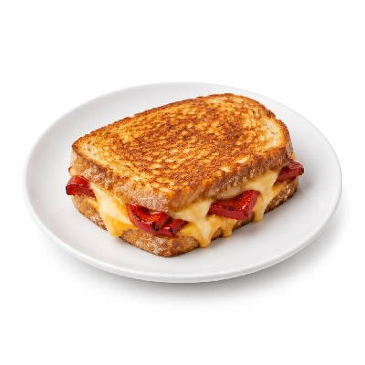 Cheeburger Cheeburger Sandwiches Grilled Cheese with Roasted Red Peppers