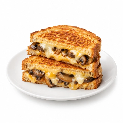 Cheeburger Cheeburger Sandwiches Grilled Cheese with Sauteed Mushrooms