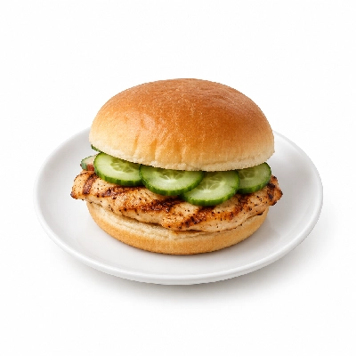 Cheeburger Cheeburger Sandwiches Grilled Chicken Breast with Cucumbers