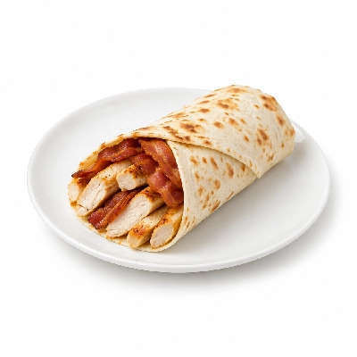 Cheeburger Cheeburger Sandwiches Grilled Chicken Breast Wrap with Bacon