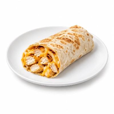 Cheeburger Cheeburger Sandwiches Grilled Chicken Breast Wrap with Jack Cheddar Cheese Mix