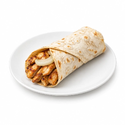 Cheeburger Cheeburger Sandwiches Grilled Chicken Breast Wrap with Onion Slice