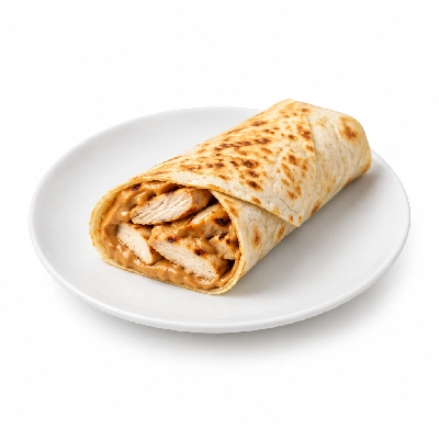 Cheeburger Cheeburger Sandwiches Grilled Chicken Breast Wrap with Peanut Butter
