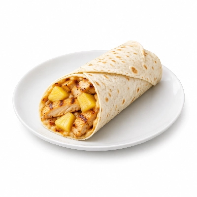 Cheeburger Cheeburger Sandwiches Grilled Chicken Breast Wrap with Pineapple