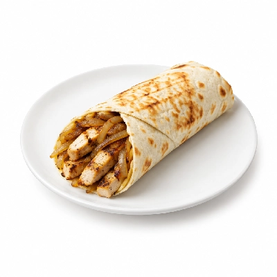 Cheeburger Cheeburger Sandwiches Grilled Chicken Breast Wrap with Sauteed Onions