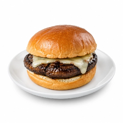 Cheeburger Cheeburger Sandwiches Grilled Portobello Mushroom Melt with Zesty Horseradish Sauce