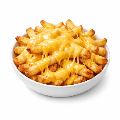 Cheese-topped fries