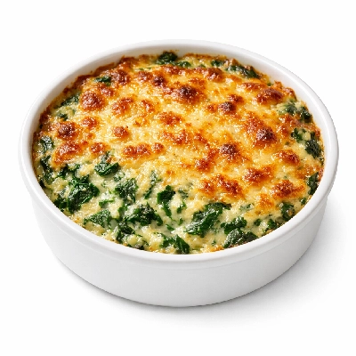 Cheesy Spinach Bake