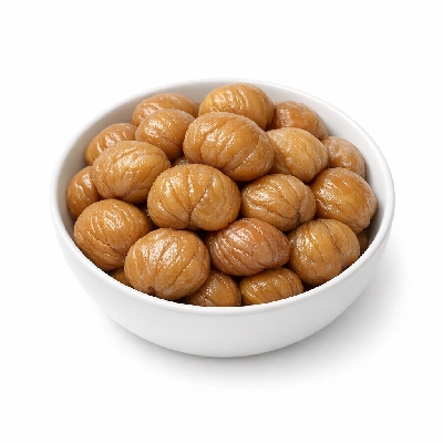 Chestnuts boiled or steamed