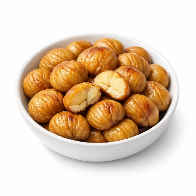 Chestnuts roasted peeled