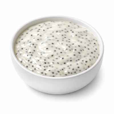 Chia and Cream Dessert