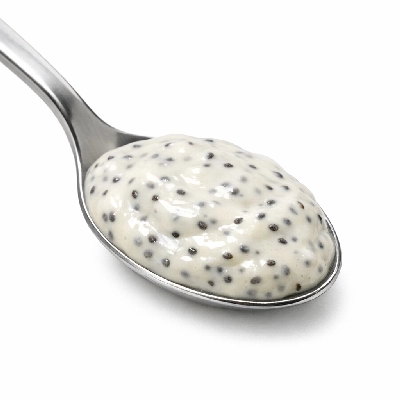 Chia seed cream