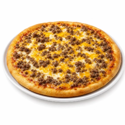 Chicago's Pizza Cheese Burger Pizza Personal