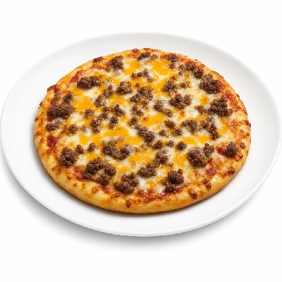 Chicago's Pizza Cheese Burger Pizza Small