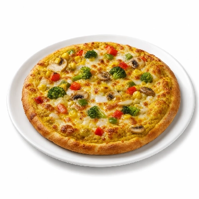Chicago's Pizza Curry Veggie Pizza Personal