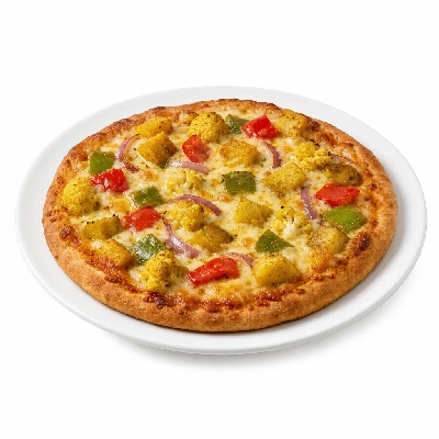 Chicago's Pizza Curry Veggie Pizza Small