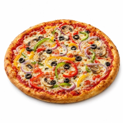 Chicago's Pizza Indian Veggie Pizza with Red Sauce XL