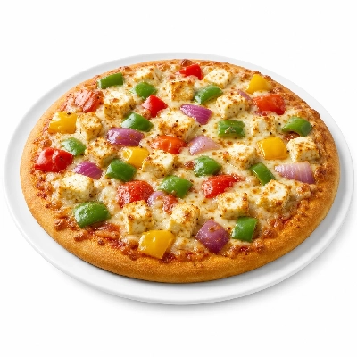 Chicago's Pizza Paneer Veggie Pizza Large