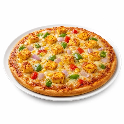 Chicago's Pizza Paneer Veggie Pizza XL