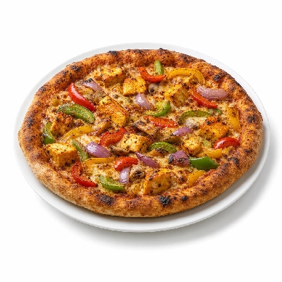 Chicago's Pizza Tandoori Veggie Pizza Family