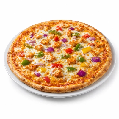 Chicago's Pizza Tikka Masala Veggie Pizza Family