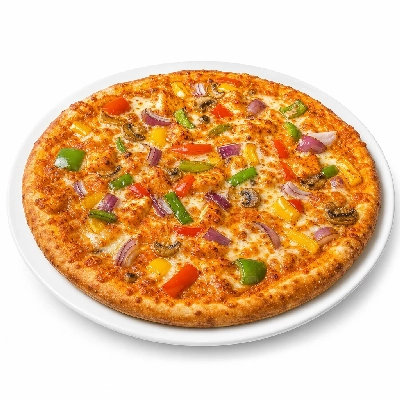 Chicago's Pizza Tikka Masala Veggie Pizza Large