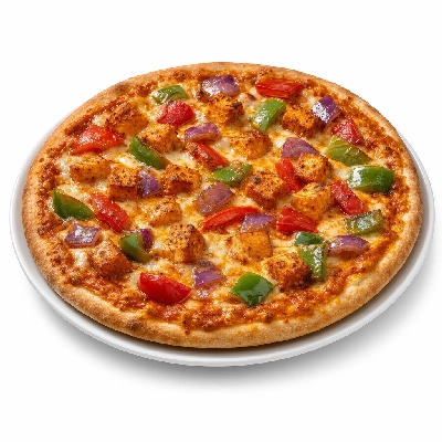Chicago's Pizza Tikka Masala Veggie Pizza Medium