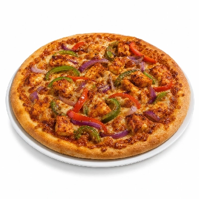 Chicago's Pizza Tikka Masala Veggie Pizza Small