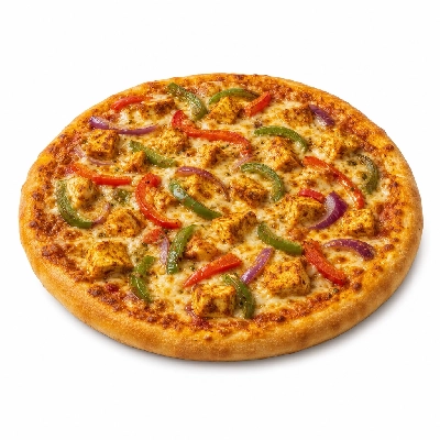 Chicago's Pizza Tikka Masala Veggie Pizza XL