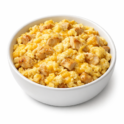 Chick-fil-A Chicken Breakfast Burrito with No Tortilla Wrap