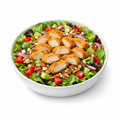 Chick-fil-A Cobb Salad with Chicken Nuggets