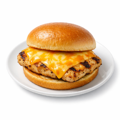 Chick-fil-A Grilled Spicy Deluxe Sandwich with Colby Cheese