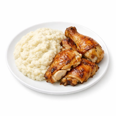 Chicken and Mashed Cauliflower