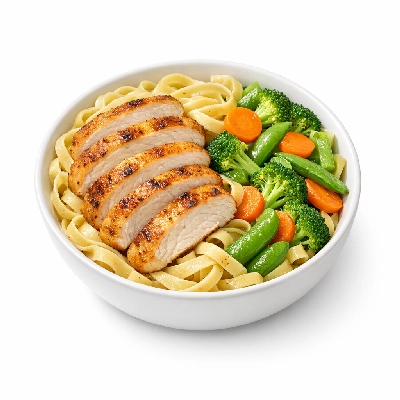 Chicken & Veggie Pasta Bowl