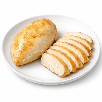 Chicken breast boneless skinless cooked