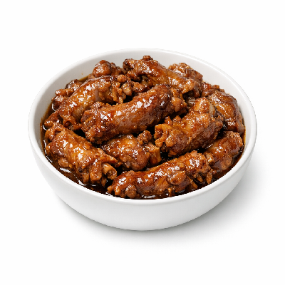 Chicken broilers or fryers meat and skin giblets neck stewed