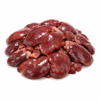 Chicken capons giblets raw