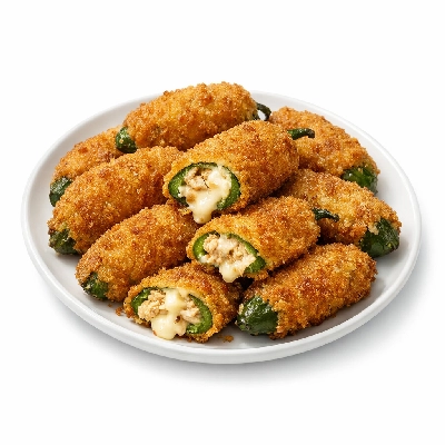Chicken & Cheese Jalapeno Poppers