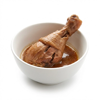 Chicken drumstick stewed meat only skinless