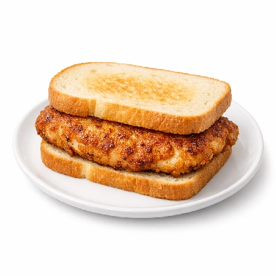 Chicken fillet sandwich plain