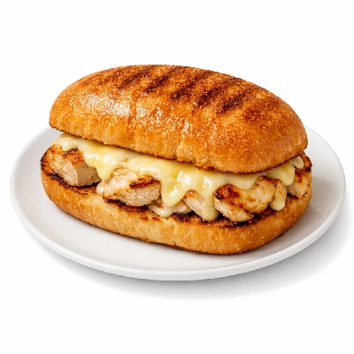 Chicken fillet sandwich with cheese