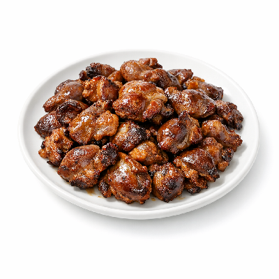 Chicken giblets fried