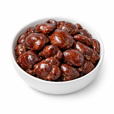 Chicken gizzard all classes cooked simmered