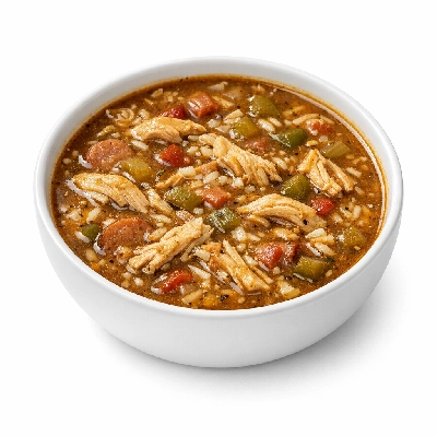 Chicken gumbo soup
