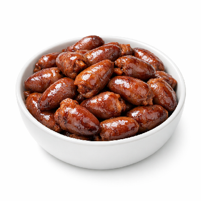 Chicken heart all classes cooked simmered