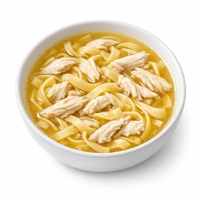 Chicken noodle soup canned, condensed