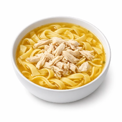 Soup chicken noodle low sodium