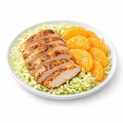 Chicken, Orange & Cabbage Bowl